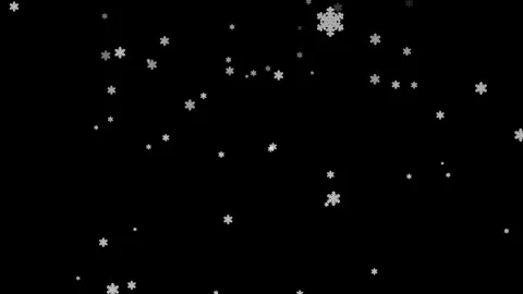 Snow fall stock motion animation Stock Footage 286313572