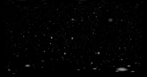 Snow falling in 360 equirectangular looped video with strong intensity on b.. Stock Footage 315433116