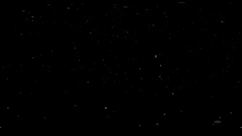 Snow falling in 360 equirectangular video with medium intensity on black ba.. Stock Footage 315408833