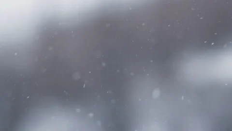 Snow Falling 4K 動画素材 87247096
