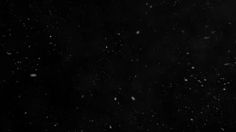 Snow falling animation for compositing. Winter cold weather forecast blizzard Stock Footage 33477491