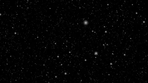 Snow falling animation, snow falling at night, snow alpha channel background Stock Footage 271438151