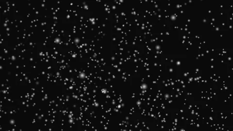 Snow falling animation, snow falling at night, snow alpha channel background Stock Footage 271438341