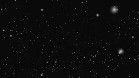 Snow falling animation, snow falling at night, snow alpha channel background Stock Footage 271438471