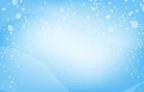 Snow falling background vector. Blue scene and decorated with falling snowflakes Stock-Illustration