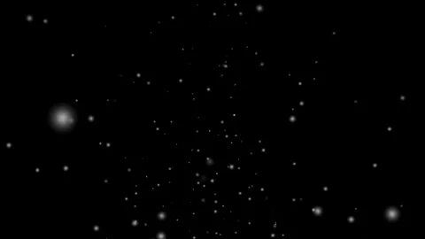 Snow falling on black background 4k animated Stock-Footage 322966112