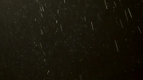 Snow Falling Black Background. Stock Footage 90766841