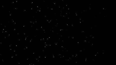 Snow falling on black background Stock Footage 171052945