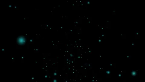 Snow falling on black background Stock Footage 322966122