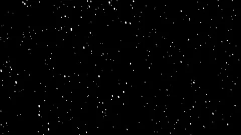 Snow Falling Black Background HD Stock Footage 38093850