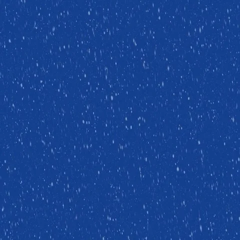 Snow Falling on Blue Sky - 4K Video Stock Footage 69401669