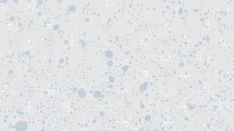 Snow Falling at Camera Seamless Loop on Transparent Background Stock Footage 322085041