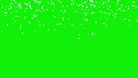 Snow Falling - Chroma Key Green Screen Footage Vídeos de archivo 337045567