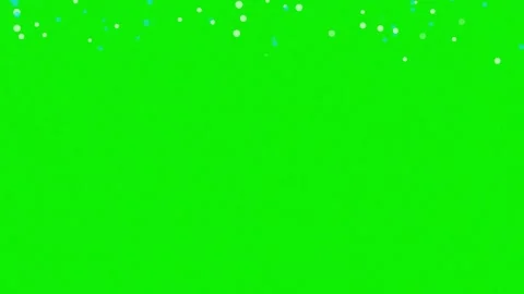Snow Falling - Chroma Key Green Screen Footage Video stock 337045734