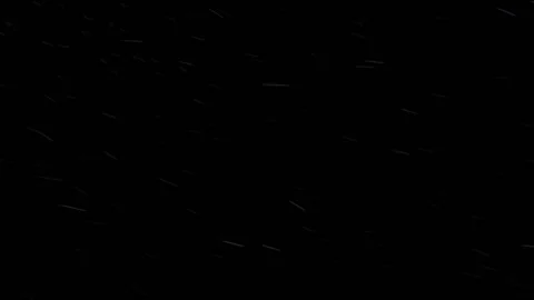 SNOW falling on clean black background - 2K LOOP 動画素材 143596333