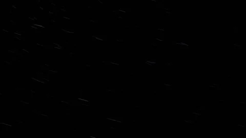 SNOW falling on clean black background - 2K LOOP 動画素材 143596362