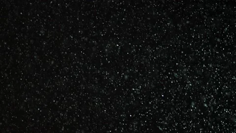 Snow falling in dark Video stock 138512619