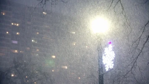 Snow Falling Stock-Footage 112174548