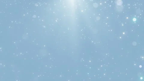 Snow Falling Glittering Clean Seamless Background. Blue Sparks Glowing Bright 스톡 동영상 317814885