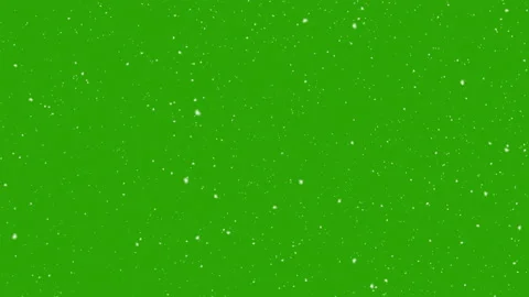 Snow falling on green screen background | Stock Video | Pond5