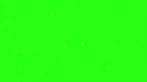 Snow falling on green screen background ... | Stock Video | Pond5