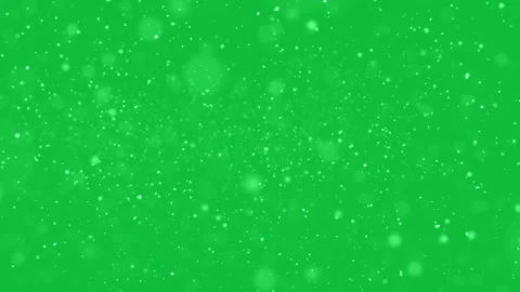 Snow falling on green screen background Stock-Footage 262130708