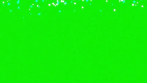 Snow Falling on Green Screen Chroma Key Background Video stock 337045739