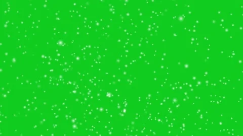 Snow falling green screen, snow falling loop animation, snow falling loop alpha Stock Footage 271438337
