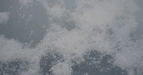 Snow falling on the Ice Stock Footage 218048849