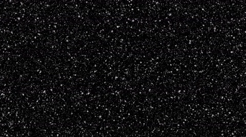Snow falling - lots of realistic detailed 3d snowflakes on black background,  Stock Footage 44265501