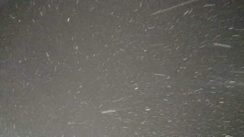 Snow Falling at Night Motion Background Stock Footage 123177993
