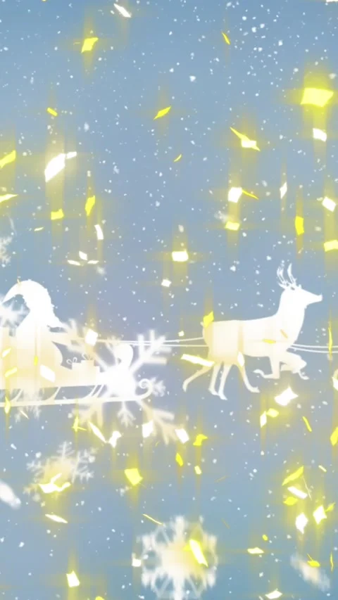 Snow falling over multiple couple against snowflakes icons and snow falling on Vídeo Stock 343644512