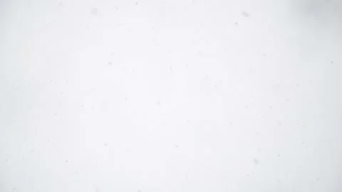 Snow falling from overcast white sky, upward view, full frame slo-mo background Stock Footage 169356139