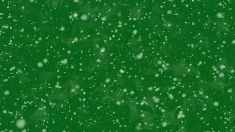 Snow Falling overlay and Snowflakes on green screen Background animation, Stock Footage 296218336