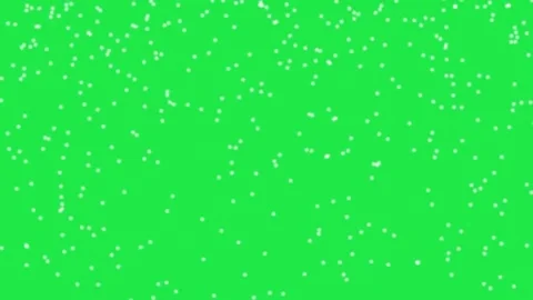 Snow Falling Particle Animation Overlay Green Screen 스톡 동영상 303112372