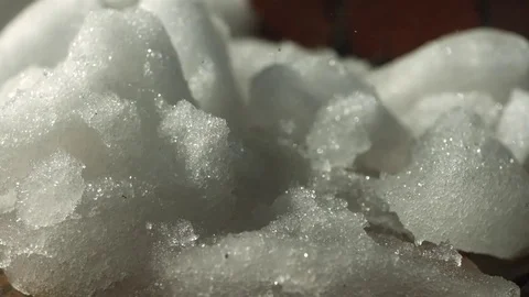 Snow falling shot 2. Stock Footage 81882481