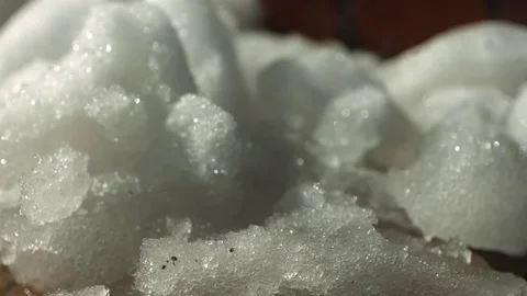 Snow falling shot 3. Stock Footage 81882470