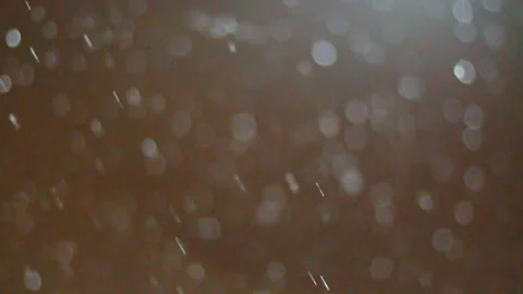 Snow Falling From Sky At Night High Frame Rate Slowed Stock Footage 226052751