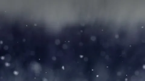 Large Snow Flakes Falling - Series of 5 + Loop, Elements Motion