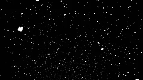 Snow falling snowfall animation loop video footage Stock Footage 231216943