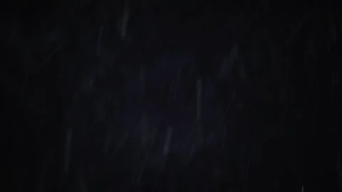 Snow Falling Strongly, Blizzard Snowstorm Weather Effect Overlay Stock Footage 309459152
