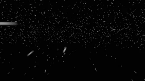 Snow Falling Through Camera (from start to finish) 4K Stock Footage 142695561