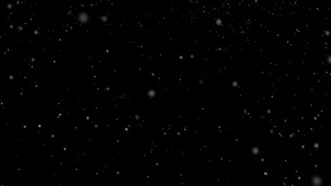 Snow falling with transparency background looped Stock Footage 119108739