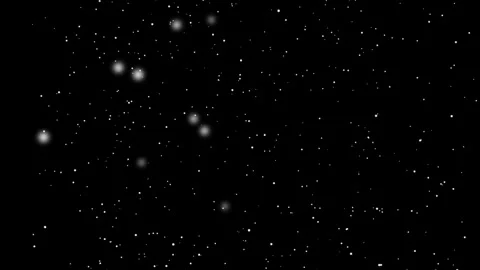 Snow falling in white and black alpha luma 4k background overlay Stock Footage 256330417