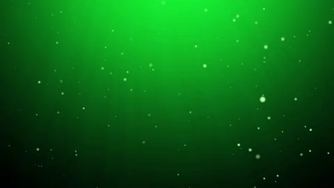 Snow falling winter background green gradient Video stock 71017367