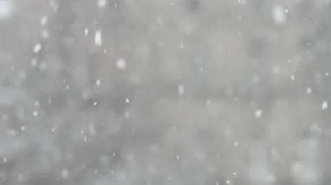Snow falling at winter Stock Footage 25356070
