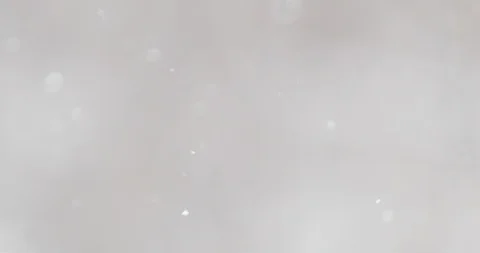 Snow falls on a blurry background of birches. Slow motion video Stock Footage 121634273