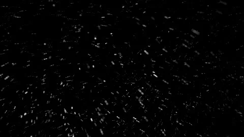 Snow Falls From The Side Stock Footage 146362481