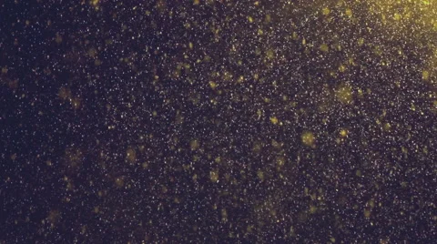 Snow falls small flakes in dark with illumination Vídeo Stock 61389211