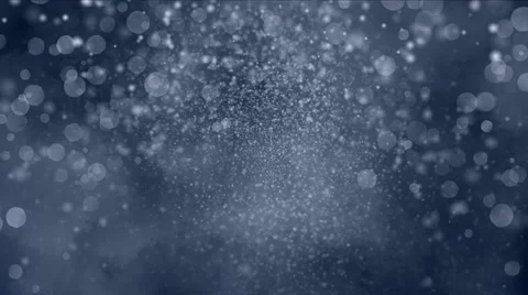 Snow falls, view from Earth Stock Footage 45792095